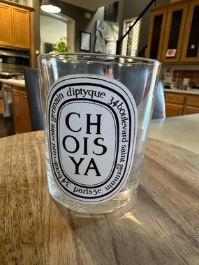 diptyque empty glass Choisya jar, 6.5 ounces